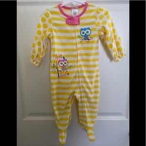 NWT- Baby Girl Sleeper One Piece- Size 12 mo.